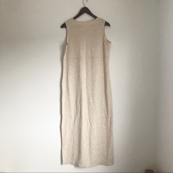 Villager Sport (Liz Claiborne) Long Cream Dress-M - Picture 2 of 4